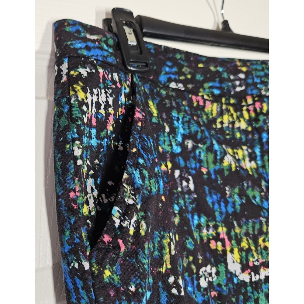 Derek Lam For Design Nation 12 Rio Crop Capri Pants Nightshade Statement Piece - Picture 3 of 11